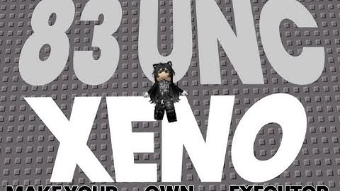 UNC 83% | MAKE YOUR OWN ROBLOX EXECUTOR #RobloxExecutor #RobloxExploiting #RobloxExecutor