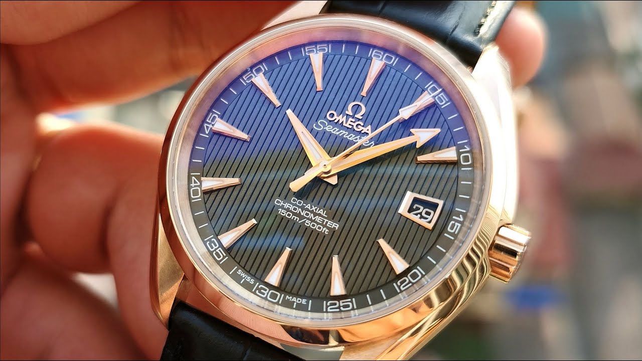 Rẻ Đẹp] Omega Seamaster Aqua Terra  Co-Axial Chronometer  . | ICS Authentic - YouTube