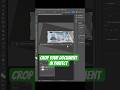 How to crop your document in parfect - Photoshop tutorials #enigmaticgallery #shorts #taufiqueaarya