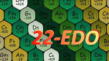 22-EDO - Freivald-Porcupine - Microtonal Scale Demonstration (by Ymp)