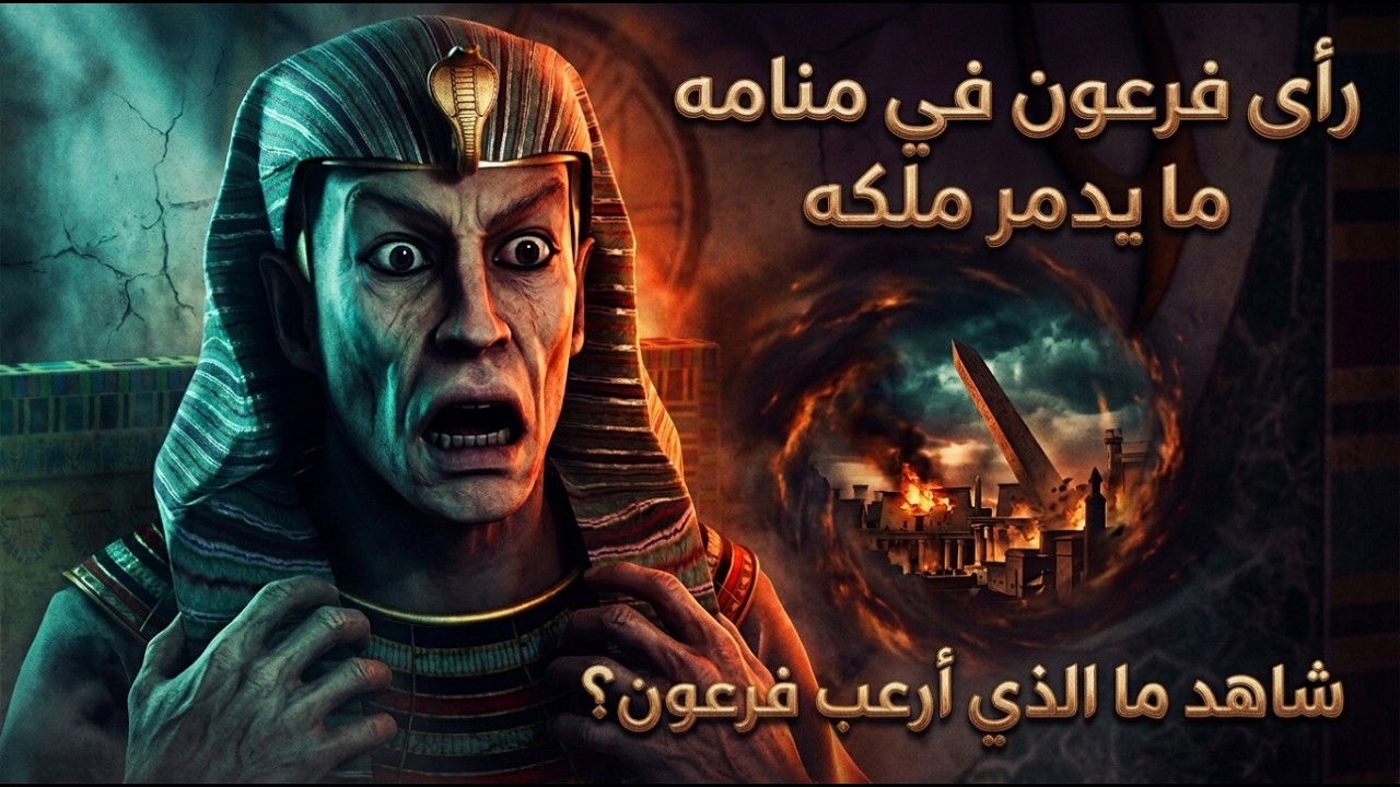 رأى فرعون في منامه ما يدمر ملكه.. شاهد ما الذي أرعب فرعون؟