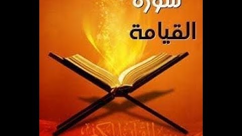 Quran Surah 75 سورة القيامة محمد صديق المنشاوي