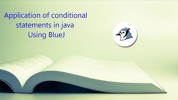 Application of conditional statements in java Using BlueJ