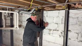 Add Structural Braces to Your Failing Basement Wall