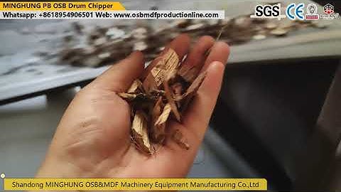 Wood Drum Chipper /Flaker for Particle board production