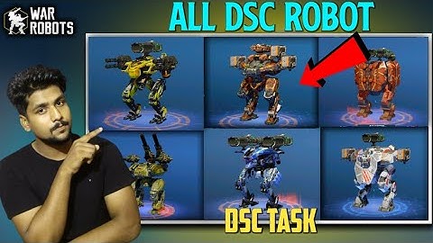War Robot DSC Bots List | war robot all DSC robot list | DSC all robot in war robot #warrobots 🇮🇳