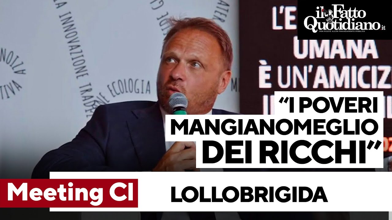 Lollobrigida, l’uscita del ministro sui “poveri che spesso mangiano meglio dei ricchi”