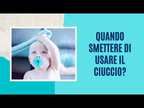 Video: Quando dovrei smettere di usare il ciuccio MAM?