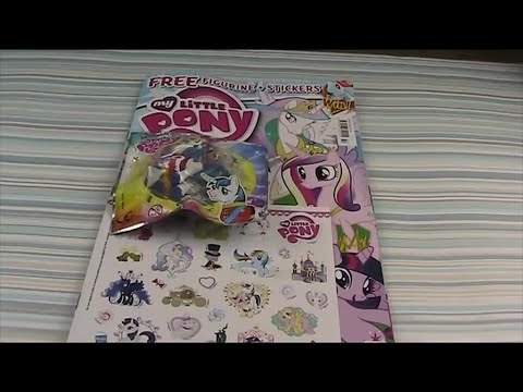 my little pony mlp magazine review uk issue 54 april 2016 youtube