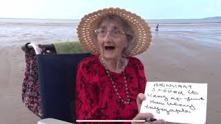 Care home residents enjoy trip to the beach with DeBug Beach Wheelchair