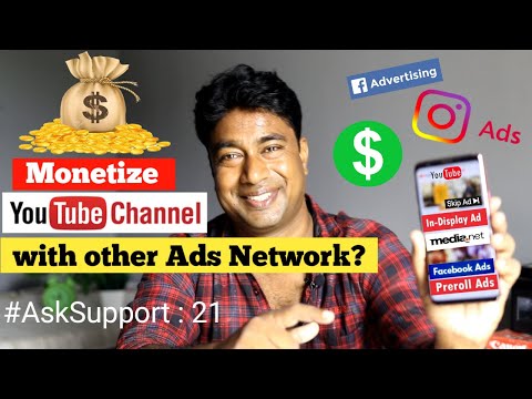 How To Monetize YouTube Channel With Other Ads Network Without Google AdSense Approval?