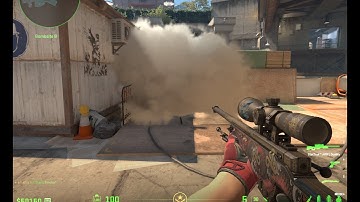 Overpass - B Site Bridge Smoke from T Spawn - CS2