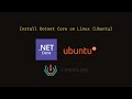 Install Dotnet Core on Linux (Ubuntu 20.4 LTS) | VVGonline