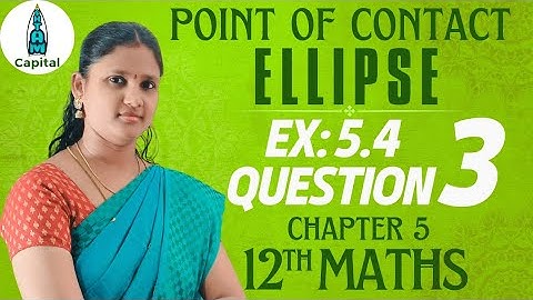 Exercise 5.4 Question 3 Class12 Maths Chapter 5 Exercise 5.4 3rd Sum 2D Analytical Geometry Ex5.4 q3