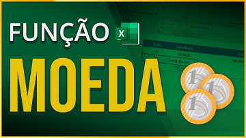Como Utilizar a Função MOEDA no Excel (Aprenda Formatar Valores em Moedas) - Passo a Passo