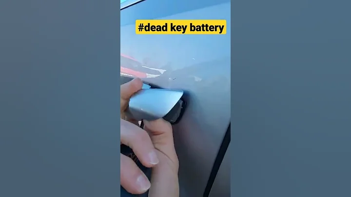 Open a car door with dead/no battery remote key.
