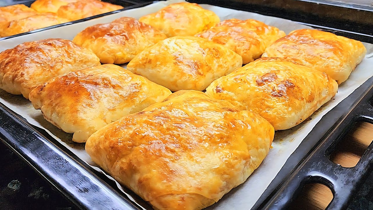 مسمن معمر فالفران بدون لحوم‼️مقرررمش مورق بعجينة سحرية‼️بدون عجن ولا دلك كيجي خطيير ماتشبعوش منو