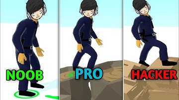 NOOB vs PRO vs HACKER  😱 | FAIL RUN | TipU