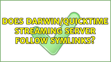 Does Darwin/Quicktime Streaming Server follow symlinks?