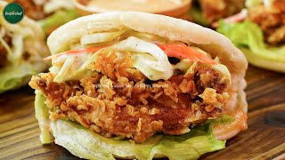 Satisfy Your Food Cravings: Spicy Zinger Chicken Pockets Recipe by SooperChef