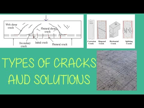 types of crack and their causes