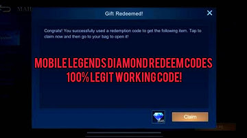 Mobile Legends Diamond Redeem Codes - ML Redeem Code April 4 2023