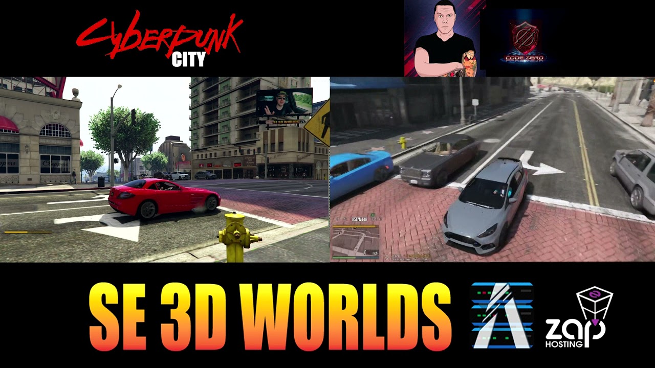SE 3D WORLD COMPARISON - Cyberpunk City vs. Code Zero Gaming