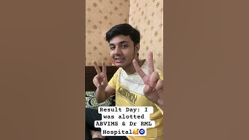 NEET UG counselling round 1 result❤️ || I got into a Delhi Government Medical College❤️|| SUBSCRIBE