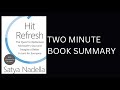 Hit Refresh by Satya Nadella