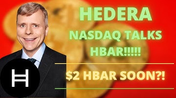 Hedera Hashgraph (HBAR) NASDAQ Talks HBAR & Huge Hedera SKUx Partnership!! (MUST WATCH!!!!)