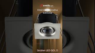 Video - LED GOL D 1,6W NW mat krom