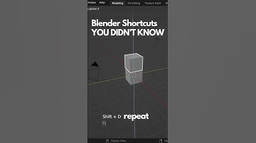 Blender Shortcuts YOU DIDN’T KNOW #blender #shorts