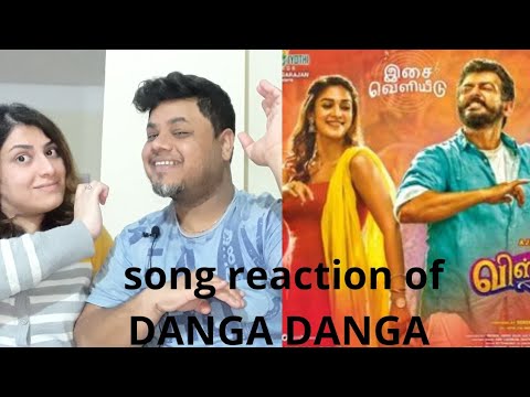 #DangaDanga #Viswasam Danga Danga Full Video Song Reaction|Foreigner VS Indian Reaction|#AjitKumar