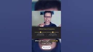 Different Types of AI Transparency...(Part 1/3)