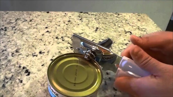 How to open a can without an opener. : r/LearnUselessTalents