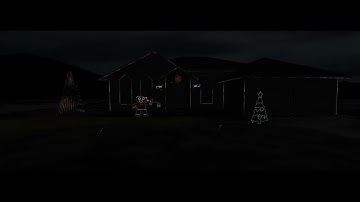 2025 xLights Around the World - Uptown Funk (House Render)