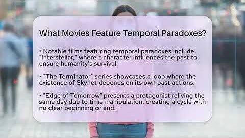 What Movies Feature Temporal Paradoxes? - The SciFi Reel