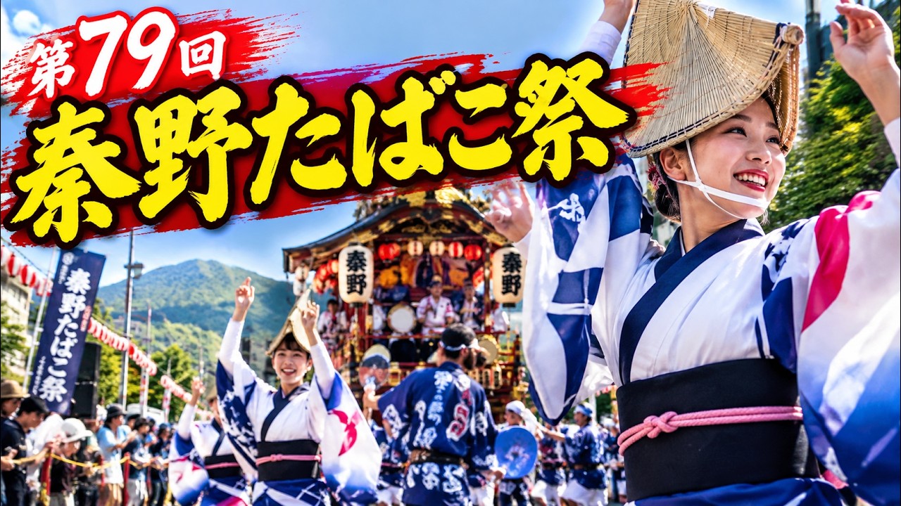 LIVE】第79回秦野たばこ祭 - YouTube