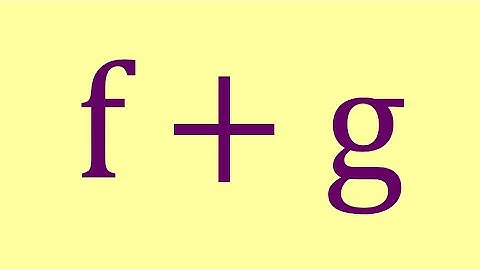 f+g is continuous
