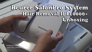 Beurer SalonPro System Hair Removal IPL10000+ Unboxing