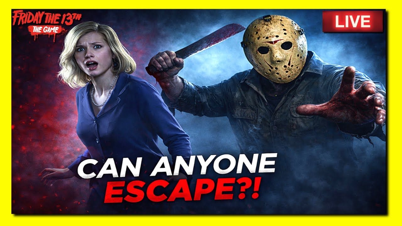 🔴 LIVE NOW: Can Anyone ESCAPE Jason’s WRATH In Friday The 13th Game?