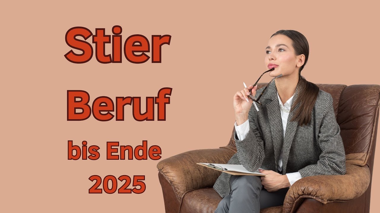 Stier ♉️  - Beruf 2025 - Was erwartet Dich bis Ende des Jahres? - Eine verdiente Glücksphase!