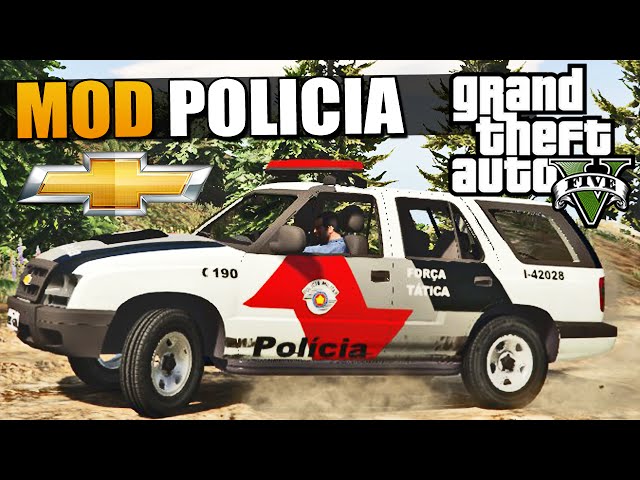 GTA V MOD POLICIA 