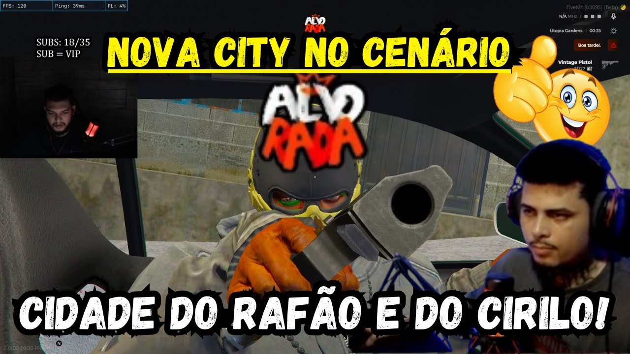 ESTREIA DIA 6 A NOVA CIDADE ALVORADA, RAFÃO E CIRILO APRESENTAM UM POUCO DA CIDADE!