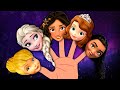 Princess finger family  nursery rhymes  kids songs  cherry berry songs