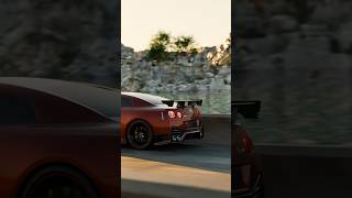 Nissan GTR in Blender. Model by NznCG(CGTrader) #b3d #blender #shorts #car #cgi