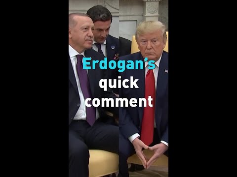 Erdogan’s Quick Comments At The White House