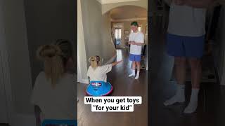 Mom and Dad steal toys