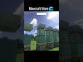 Minecraft Wave🌊 #gameshorts #minecraft #minecraftbeauty #minecraftbuilding