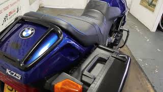 1992 BMW K75 with luggage for sale @ Chris Hall Motorcycles Doncaster